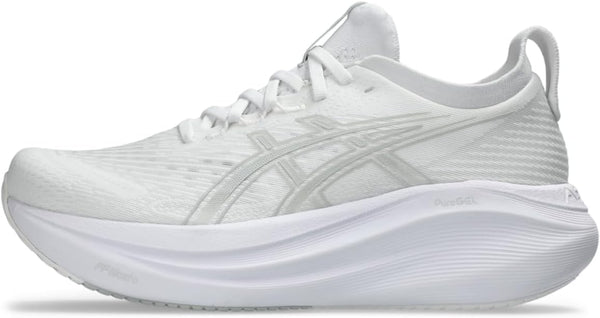 Gel-nimbus 27 womens Sneaker - White/Glacier Grey
