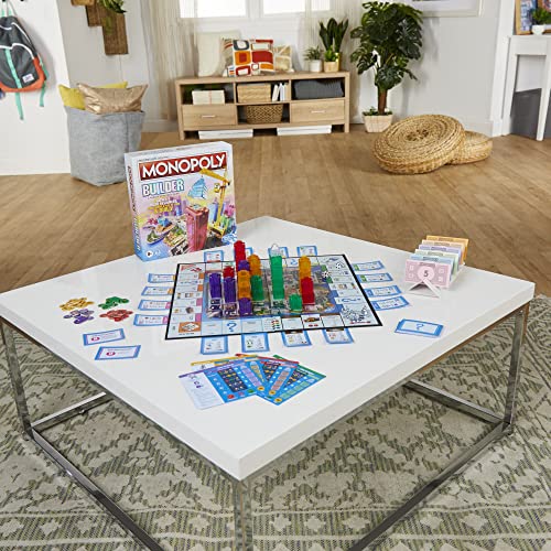 Monopoly Builder Board Game, Strategy Game, Family Game, Games For Kids, Fun Game To Play, Family Board Games