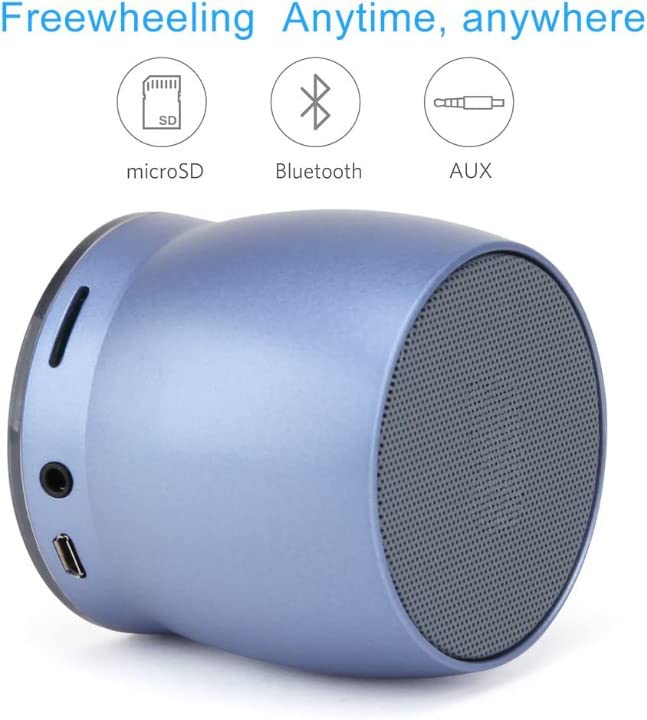 A150 Portable Wireless Bluetooth Speaker, Small Speaker for Phone, Hands-Free Calls, Heavy Bass, Stereo.
