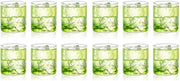 BOROSIL WHITE VISION GLASS SET SMALL SQUAT 295 MLCLEAR HIGH BALLTRANSPARENT TUMBLER FOR WATER, JUICE, COCKTAIL, MOCKTAIL6 PC GLASS SET - 205 ML (Pack of 2)