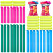 WISYOK Food Clips 40pcs, Bag Clips for Food Storage Plastic, Freezer Bag Clip, 4 Sizes and 4 Colors, Resuable Kitchen Sealing Clip Stay Fresh Longer for Snack, Sandwich, Bread