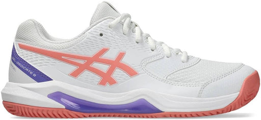 ASICS Gel-Dedicate 8 Padel womens Sneaker - 105 White/Guava