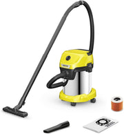 Karcher WD 3 S V-17/4/20 Anniversary Edition Multi-Purpose Wet & Dry Vacuum Cleaner with Strong Suction - Stainless Steel