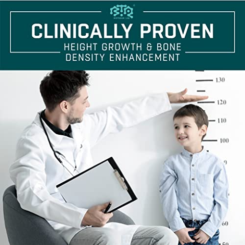 PEAKRISE Height Growth Vitamin Pills - L-Arginine Calcium Zinc Supplement Without Growth Hormone for Everybody - 60 Capsules