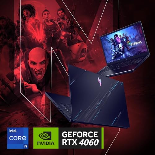acer Nitro V 15 Gaming Laptop, Intel i9-13900H Up to 5.4GHz, GeForce RTX 4060, 15.6" 144 Hz IPS Display, 64 GB DDR5, 1 TB SSD, Wi-Fi 6, Backlit Keyboard, Windows 11 Pro, Gaming Mouse, 256GB UFD
