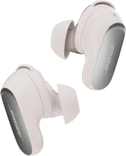 Bose New QuietComfort Ultra Bluetooth Earbuds (2nd Gen), Wireless Noise Cancelling earbuds, Up to 6 hours battery, IPX4 Rating, Immersive Audio, Deep Bass, Black - White Smoke