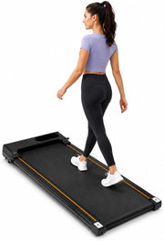 WENBO Walking Pad Under Desk Treadmill, Portable Treadmills Motorized Running Machine for Home, Remote Control Maximum Load 110kg