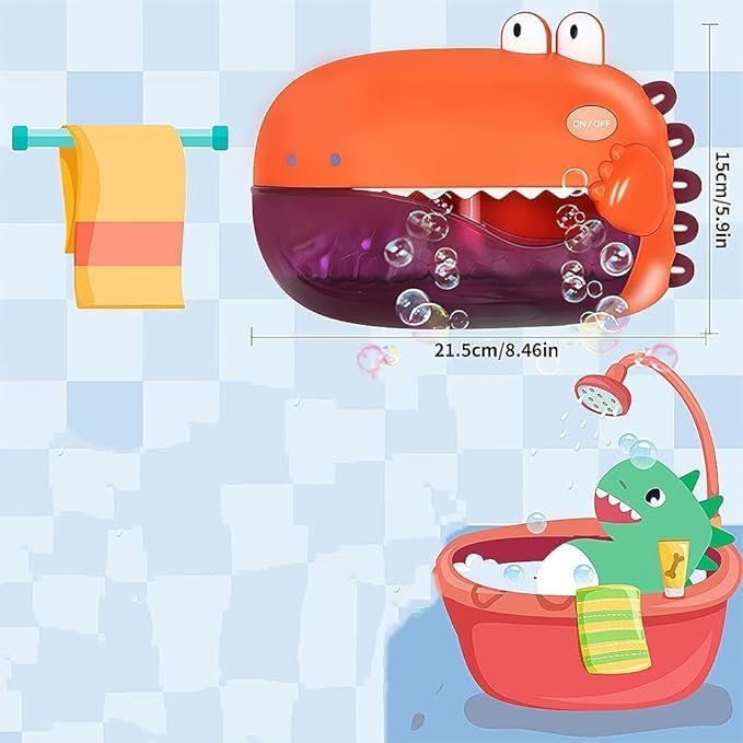 Baby Bath Toys, Pritzker Automatic Induction Sprinkler Bathtub Shower Toys,7 Colors LED Light Whale Bathtub Shower Toys for Toddlers Kids Boys Girls,Toy for Baby (Yellow)