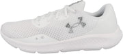 Charged Pursuit 3 mens Running Shoe - White / White / Metallic Silver
