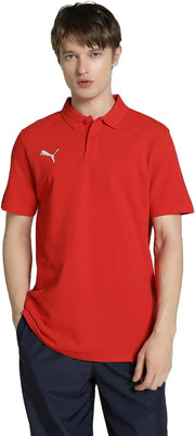 Unisex Teamgoal Casuals Polo Polo - Puma Red-puma White