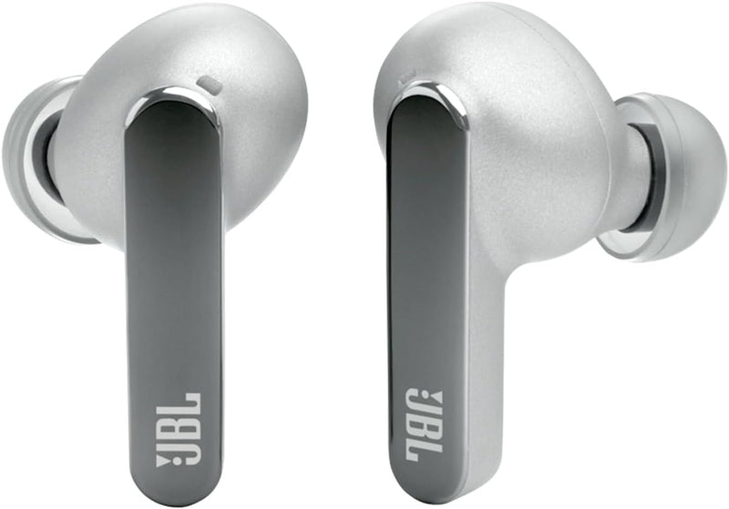 JBL Live Pro 2 True Wireless Noise Cancelling Earbuds, JBL Signature Sound, Smart Ambient, 40H Battery, 6 Microphones, Oval Tube, Multi-Point Connection, IPX5 Water Resistant - Black, JBLLIVEPRO2BLK