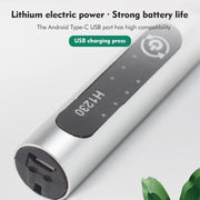 Electric Engraving Tool Kit, Azonee USB Cordless Rechargeable Engraving Pen With 4 Tungsten Carbide Tip, Mini DIY Rotary Engraver for Carving Leather Wood Metal Stone Plastic Jewelry Glass(Silver)