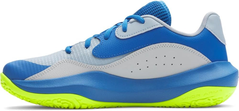 Lockdown 7 Low Top Sneakers unisex adult Shoes - Blue Calm Blue Atlantis High Vis Yellow