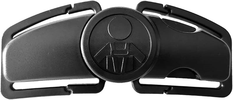 MdouLy Car Seat Chest Harness Clip Car Seat Safety Belt Clip Buckle Lock Stroller Chest Clip Universal Adjustable Guard for Baby and Kids Trend (Black)