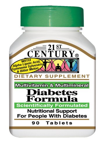 21st Century Diabetes Formula - 90 Tablets