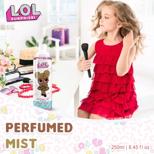 Cool & Cool LOL Surprise Queen Bee Alcohol Free Kids Perfumed Mist 250ml