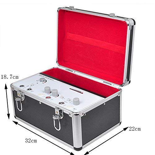 ZZYYZZ Portable 5 in 1 Multifunction Facial Machine Galvanic, High Frequency Galvanic Facial Brush, Massage Brush, Vacuum Extractor, Spray Diffuser