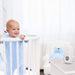 Motorola Nursery AM24 / MBP24 Audio Baby Monitor with Room Temperature Display, High Sensitivity Microphone and Two-Way Talk, White