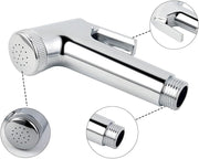 Azonee Bidet Sprayer for Toilet, Stainless Steel Handheld Bidet Spray Tap, Bidet Sprayer Shower Cleaning Attachment for Bathroom Toilet, Diaper Cleaning, Pet Bathing, 2 PCS