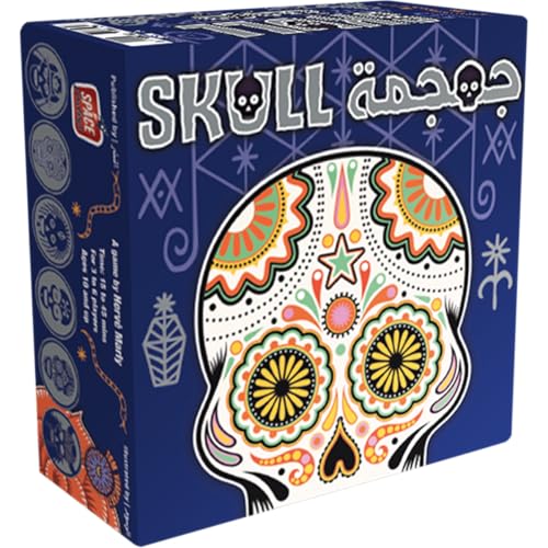 SKULL Space Cowboys Asmodee Boardgame Space (English/Arabic)