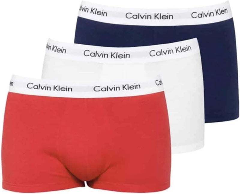 Men's Boxer Brief 3pk 000nb1770a Boxer Briefs (pack of 3) - WHITE/RED GINGER/PYRO BLUE