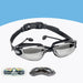 Uv Resistant Swimming Goggles, Anti Fog Lenses, Adjustable Strap, High-Definition Racing Goggles, Waterproof And Anti Fog