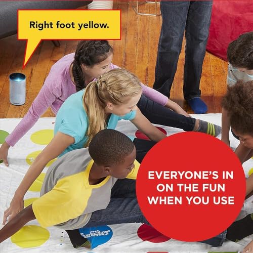 LONIMIA Twister Party Classic Board Game for 2 or More Players - Floor Mat With Spinner for Indoor Outdoor Team Game