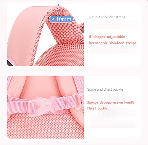 Girls Backpack, Kid School Backpacks Cute Book Bag with Compartments for Teen Girl Kid Students, Kids' Student Elementary School Bag