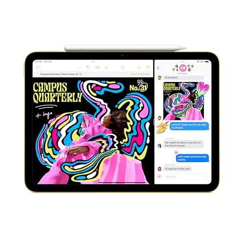 Apple iPad 11-inch: A16 chip, 11-inch Model, Liquid Retina Display, 128GB, Wi-Fi 6, 12MP Front/12MP Back Camera, Touch ID, All-Day Battery Life â€” Silver