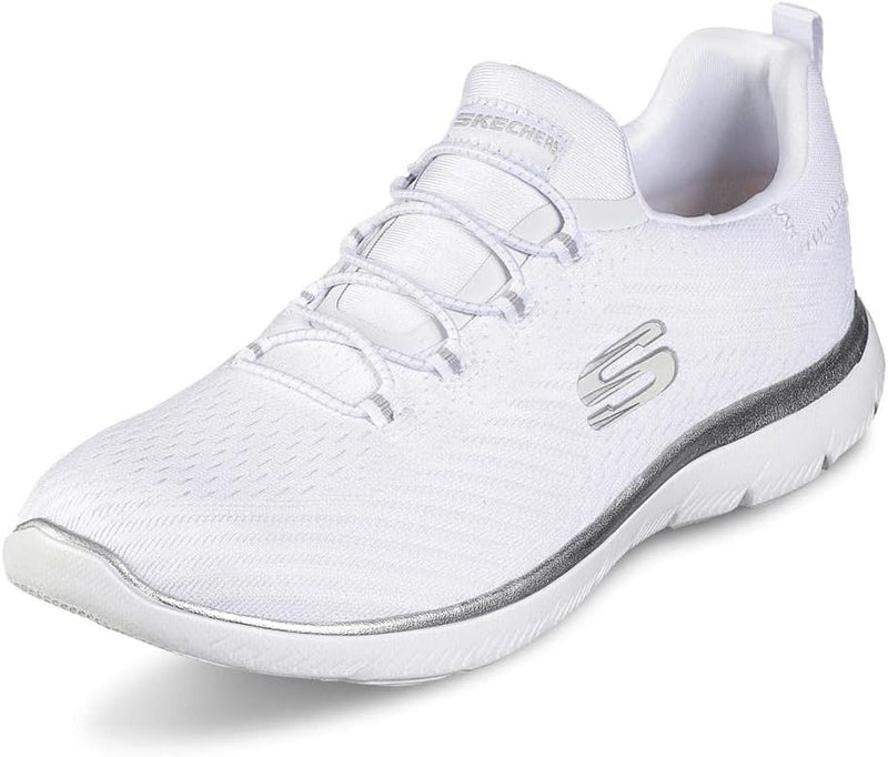 SUMMITS womens Shoes - WHT/SIL