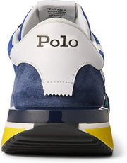 Men's Train 89 Logo Suede & Oxford Sneaker - Classic Azur/Newport Navy/Wht