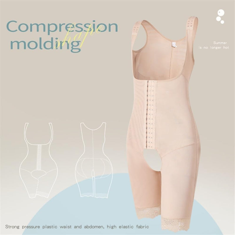 Fajas Colombianas Women's Open Bust Shapewear Thigh Reducer Body Shaper Tummy Control Corset Bodysuit With Open Crotch