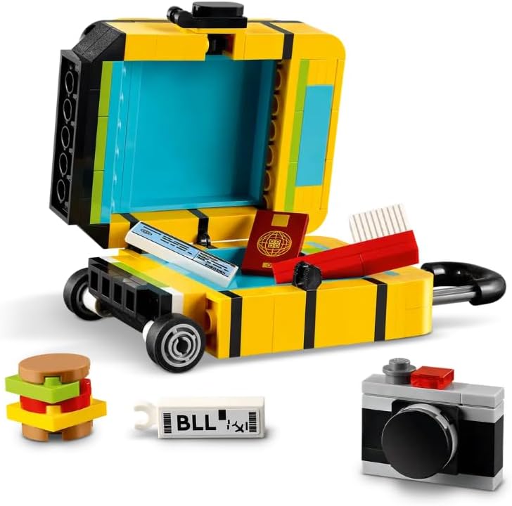 Yellow Travel Suitcase 40817