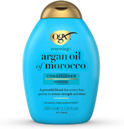 OGX, Hair Oil, Renewing+ Argan Oil of Morocco, Extra Penetrating Oil, Dry & Coarse Hair Types, New Formula, 100ml - Conditioner 385 ml (Pack of 1)