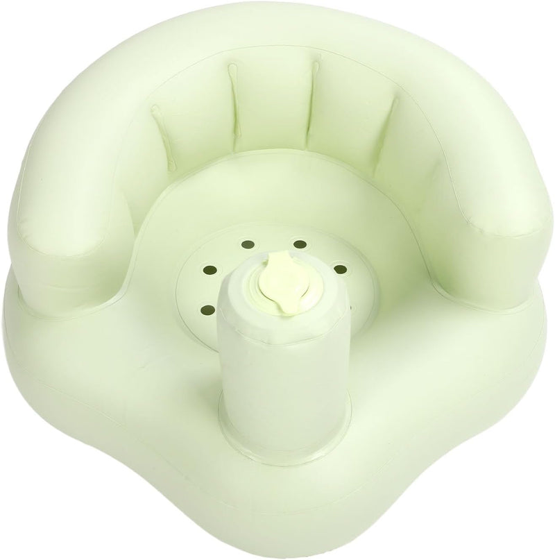 BROLEO Inflatable Baby Seat, Cute Baby Floor Seats for Sitting Up, Baby Inflatable Seat with Air Pump, Infant Support Seat Toddler Chair Baby Shower Chair Floor Seater Gift