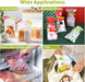 40 Pcs Food Clips,Food Bag Clips,Food Bag Clips For Food Storage,Bag Clips For Food Storage,Reusable Kitchen Clip,Clip Closure Bag,Food Bag Clips,For Keeping Food Fresh And Sealed(SIZE:4.3INCH)