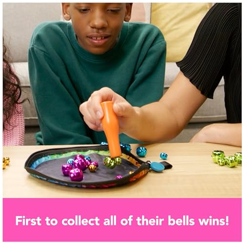 Spin Master Games Bellz - The Attracting Magnetic Game for the Whole Family, with Practical Neoprene Bag for Playing on the Go, 2-4 Players from 6 Years