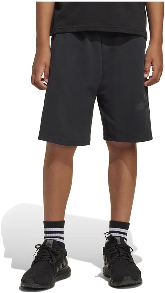 unisex-child Future Icons Logo Above-Knee Shorts Kids Shorts - BLACK/BLACK