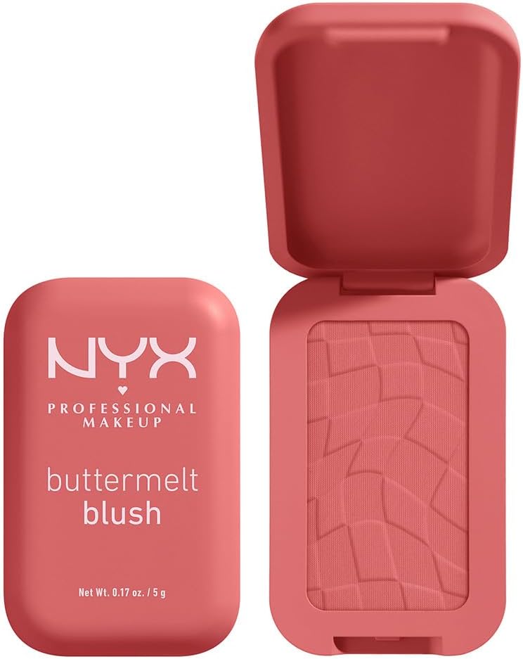 Buttermelt Powder Blush Compact, Matte Finish, up to 12 H Wear, Fade & Transfer Resistant, Butta Together - FEELING BUTTA