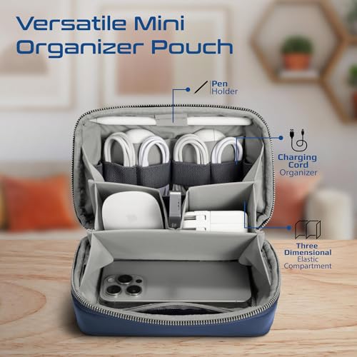 Promate Mens Velvena Tech Organizer Pouch