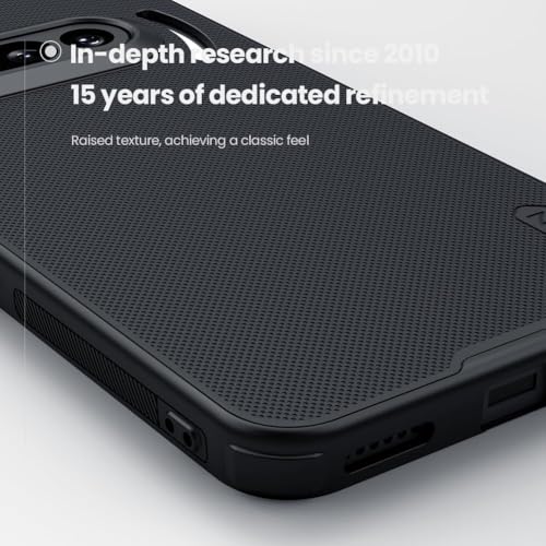 Case for Nothing Phone 3A Cover, Matte Surface Soft Cases [Ultra Thin] [Scratch-Resistant] TPU Protective Case Soft Mobile Phone Case for Nothing Phone 3A 5G - Black