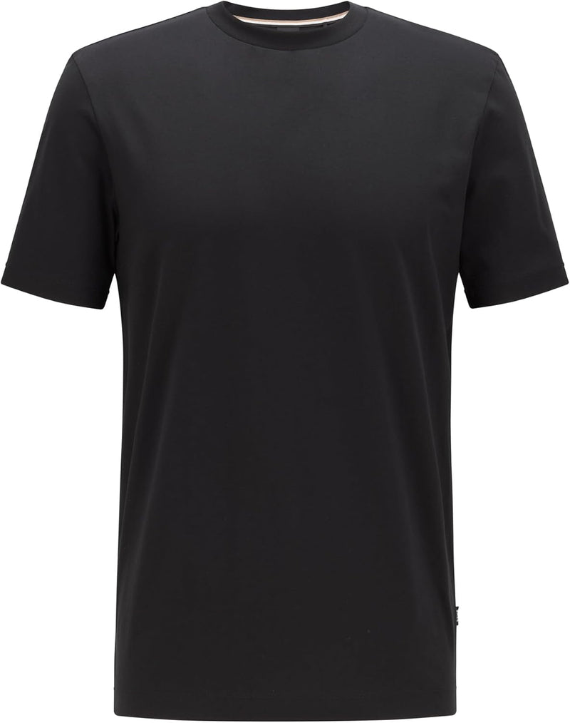 mens Tiburt Short Sleeve Crewneck T-Shirt T-Shirt - Black