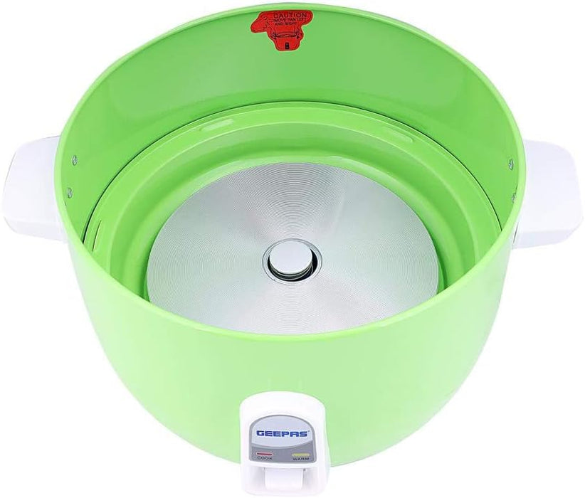 Geepas 4.2L Electric Rice Cooker 1600W - Automatic Cooking, One Touch Operation | Make Rice, Steam Healthy Food & Vegetables | 2 Years Warranty