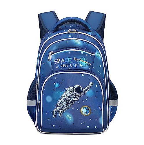 NALACAL Kids Backpacks, Kindergarten Perfect Size School Backpack for Girls and Boys, Water Resistant Easy to Clean Preschool Book Bag for Kids, 16 inch Multifunctional Cute Large Capacity