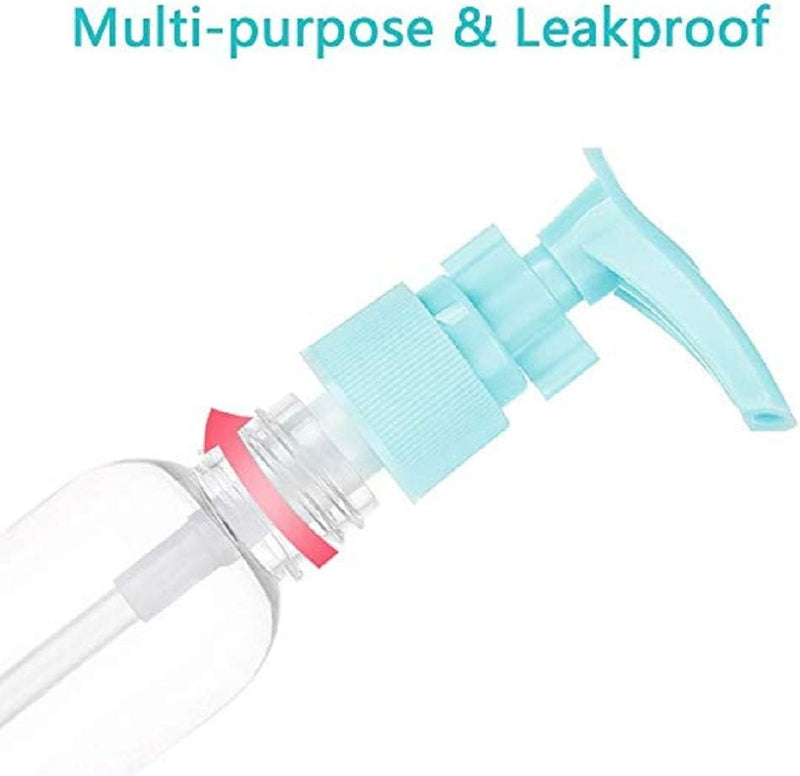 Luvina Leak Proof Travel Bottles for Makeup Cosmetic Toiletries Liquid Containers