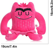 Colour Monster Plush Toys for Kids Age 4+, Emotional Development Soft Dolls, Sad Blue & Happy Yellow Cute Monster Stuffed Animals, Ideal Birthday, Holiday Gifts & Kids Room Decor