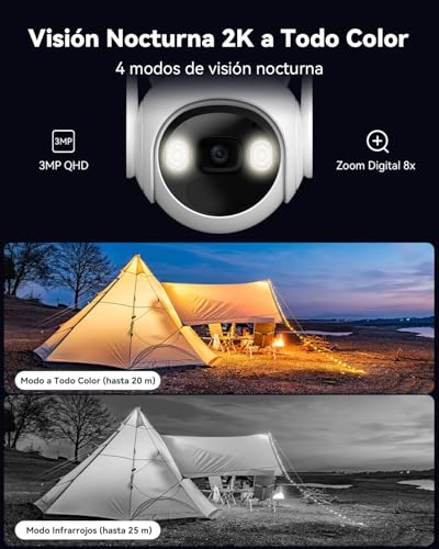 Imou 4G LTE Solar Security Camera, Surveillance Camera with 10000mAh Battery, Color Night Vision, Two-Way Audio, IP66, Low Temperature Charging, SIM and SD Card Included