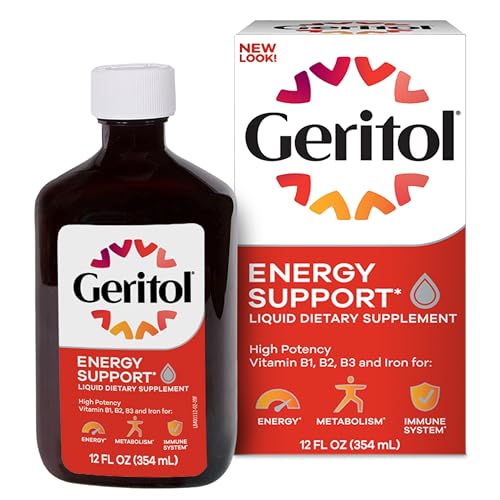 Geritol High Potency Vitamin & Iron Supplement, With Ferrex Tonic, 12 Fl Oz