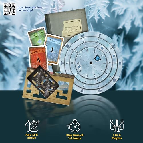 Exit: The Polar Station | Escape Room Game | Exit: The Game - A Kosmos Game | Family-Friendly, Card-Based At-Home Escape Room Experience For 1 To 4 Players, Ages 12+