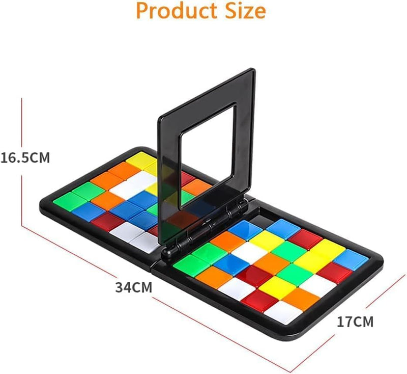 ORCHID M® Magic Block Game, Adults Board Games for 2 Players, Genius Square Game,Board Games for Boys and Girls, Race board Games for Family 5+ Year Olds